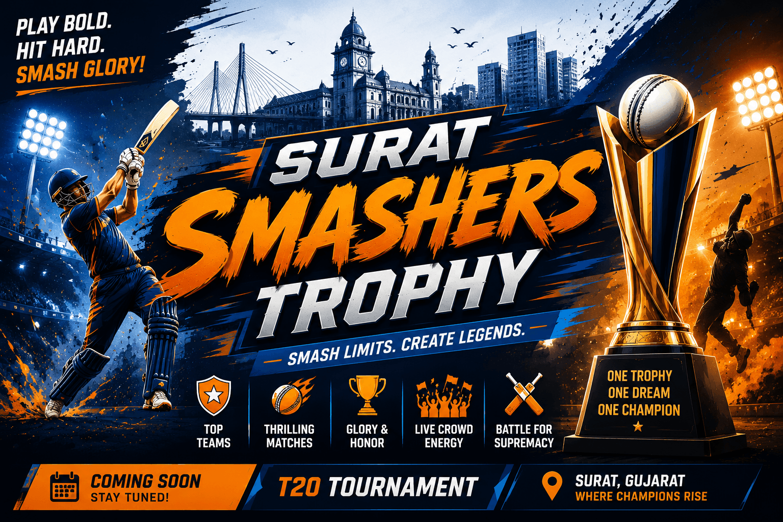 Surat Smashers Trophy